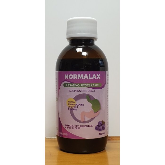 Normalax sciroppo 200 ml - integratore lassativo per transito intestinale e regolarita
