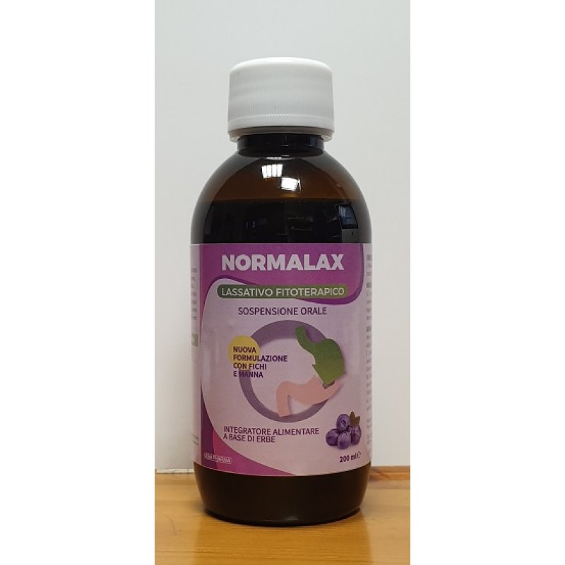 Normalax sciroppo 200 ml - integratore lassativo per transito intestinale e regolarita Normalax sciroppo 200 ml - integratore lassativo per transito intestinale e regolarita