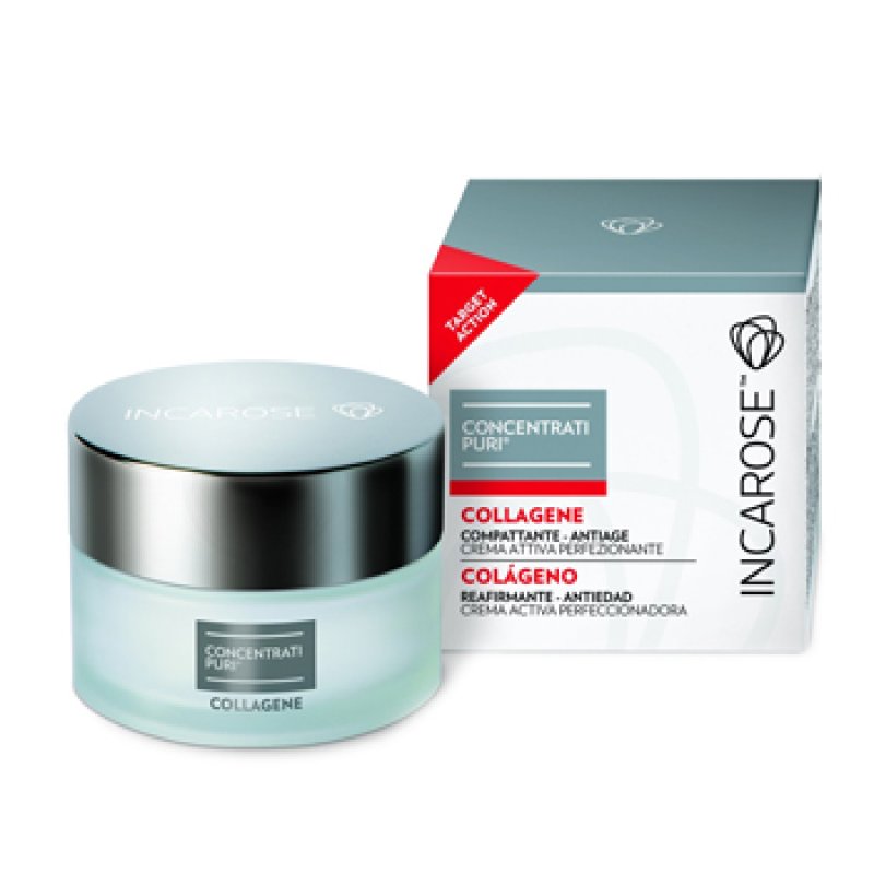 Incarose Concentrati Puri - Collagene Crema Viso Compattante e Antiage 50 ml Incarose Concentrati Puri - Collagene Crema Viso Compattante e Antiage 50 ml