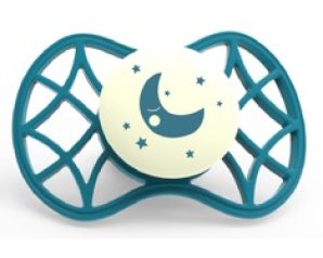 Nuvita 7065 Air55 Succhietto Sym 0 m+ Glow Aquamarine