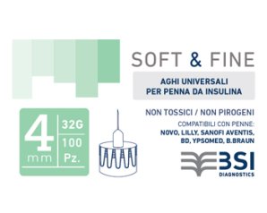 SOFT&FINE Ago Ins.32g 4mm100pz