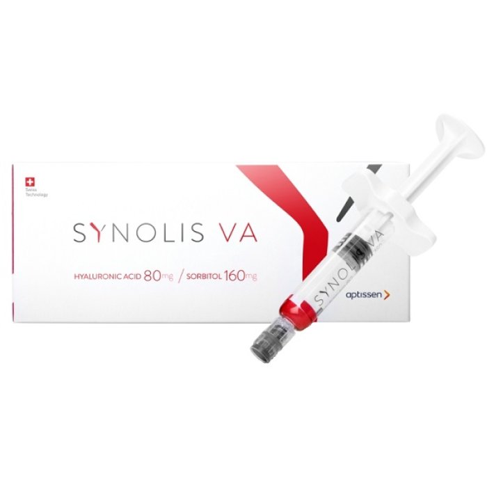 Synolis - V-A 80/160 Dispositivo per Osteoartrite Confezione 1 Siringa Preriempita da 4 Ml Synolis - V-A 80/160 Dispositivo per Osteoartrite Confezione 1 Siringa Preriempita da 4 Ml