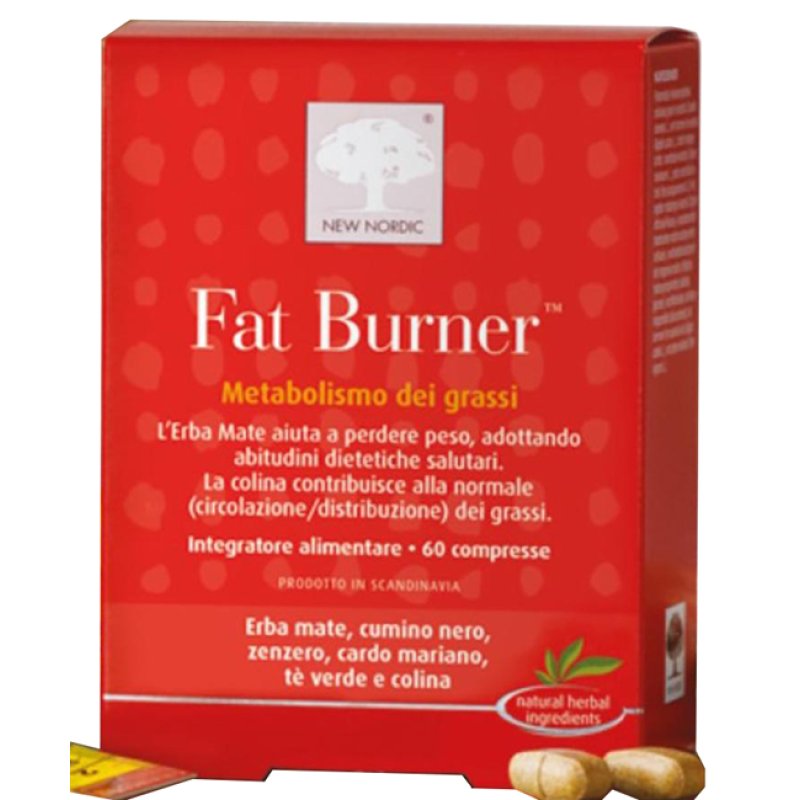 New Nordic Fat Burner Integratore Metabolismo dei Lipidi 60 Compresse New Nordic Fat Burner Integratore Metabolismo dei Lipidi 60 Compresse