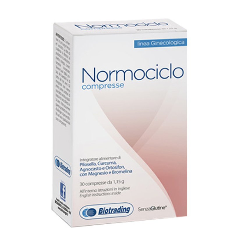 Normociclo Integratore Alimentare per il Benessere e la Regolarit&agrave; del Ciclo Mestruale 30 Compresse