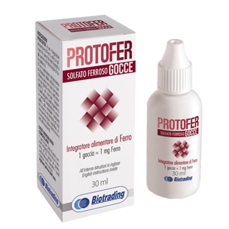 Protofer Gocce 30 Millilitri Safrican Integratore di Ferro per Bambini e Adulti Protofer Gocce 30 Millilitri Safrican Integratore di Ferro per Bambini e Adulti