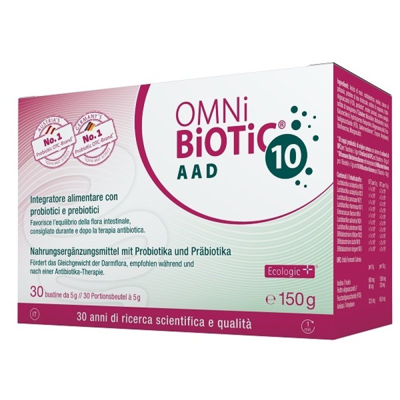 Omni Biotic 10 AAD 30 Bustine Da 5g
