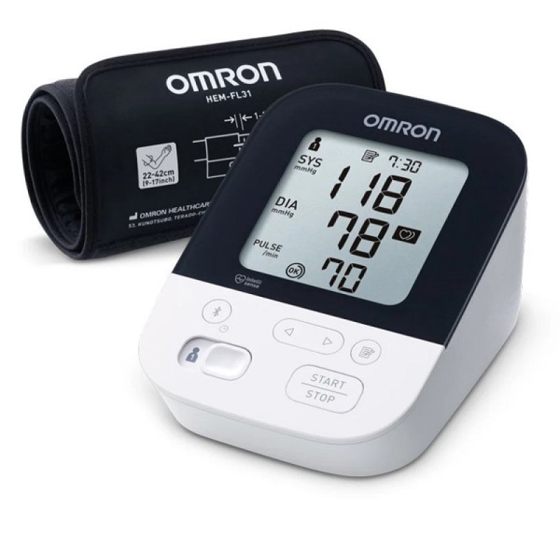 Omron M4 Intelli IT sfigmomanometro da braccio - misuratore di pressione digitale Omron M4 Intelli IT sfigmomanometro da braccio - misuratore di pressione digitale