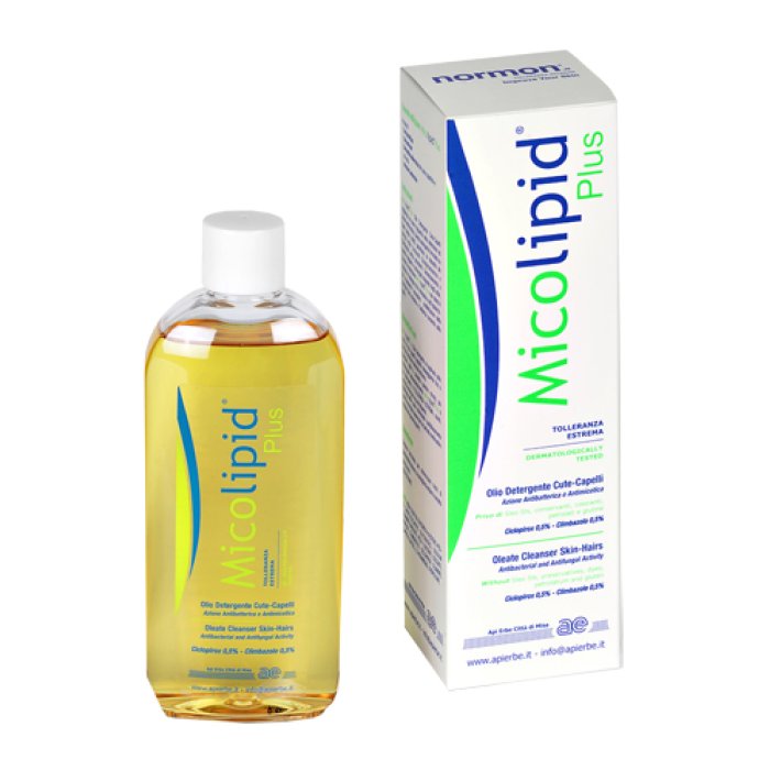Micolipid Plus olio detergente 250 ml &ndash; olio detergente per pelle secca e sensibile