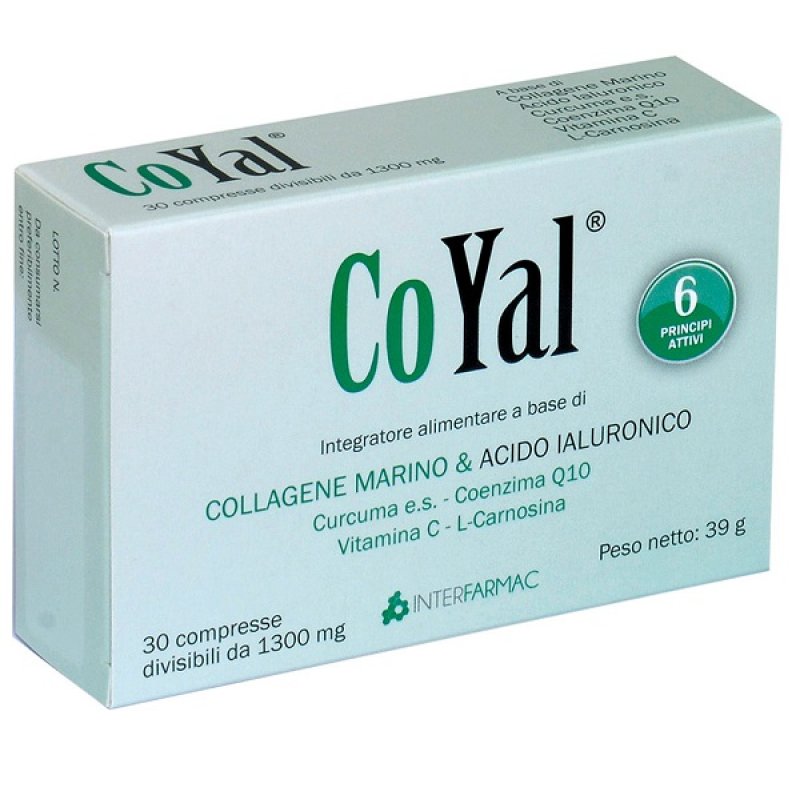 Interfarmac Coyal Integratore Alimentare 30 Compresse Interfarmac Coyal Integratore Alimentare 30 Compresse