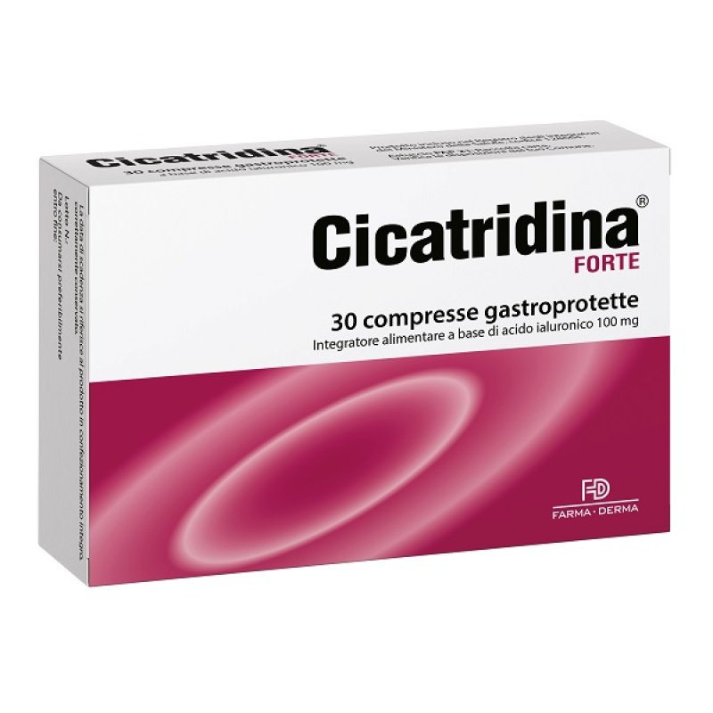 Cicatridina Forte 30 compresse: integratore con acido ialuronico per supplemento nutrizionale specifico Cicatridina Forte 30 compresse: integratore con acido ialuronico per supplemento nutrizionale specifico