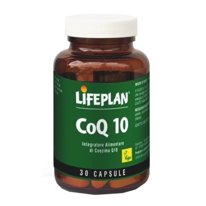 Lifeplan CoQ 10 Integratore Alimentare Coenzima Q10 30 capsule