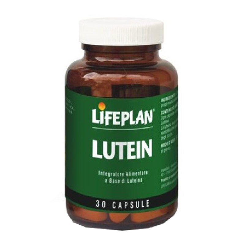 Lifeplan Lutein Integratore di Luteina 30 Capsule per la Salute degli Occhi e della Vista Lifeplan Lutein Integratore di Luteina 30 Capsule per la Salute degli Occhi e della Vista
