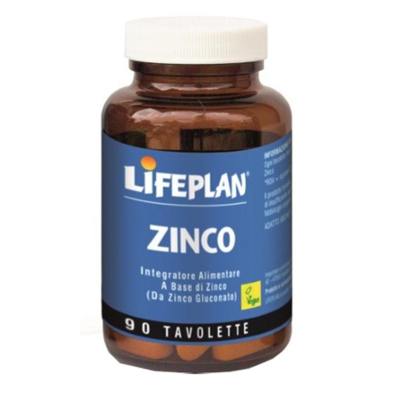 Lifeplan Zinco Integratore Alimentare 90 tavolette