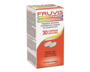 Pool Pharma Fruvis Multivitaminico 30 Compresse Rivestite