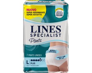 LINES SPEC PANTS UNI PLUS L 7P