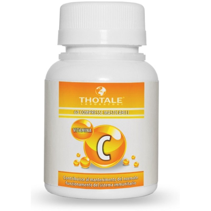 Thotale Vitamina C - Integratore Alimentare 60 Compresse Thotale Vitamina C - Integratore Alimentare 60 Compresse
