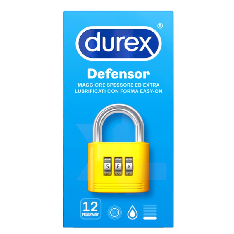 Reckitt Benckiser H.(it.) Profilattico Durex Defensor 12 Pezzi