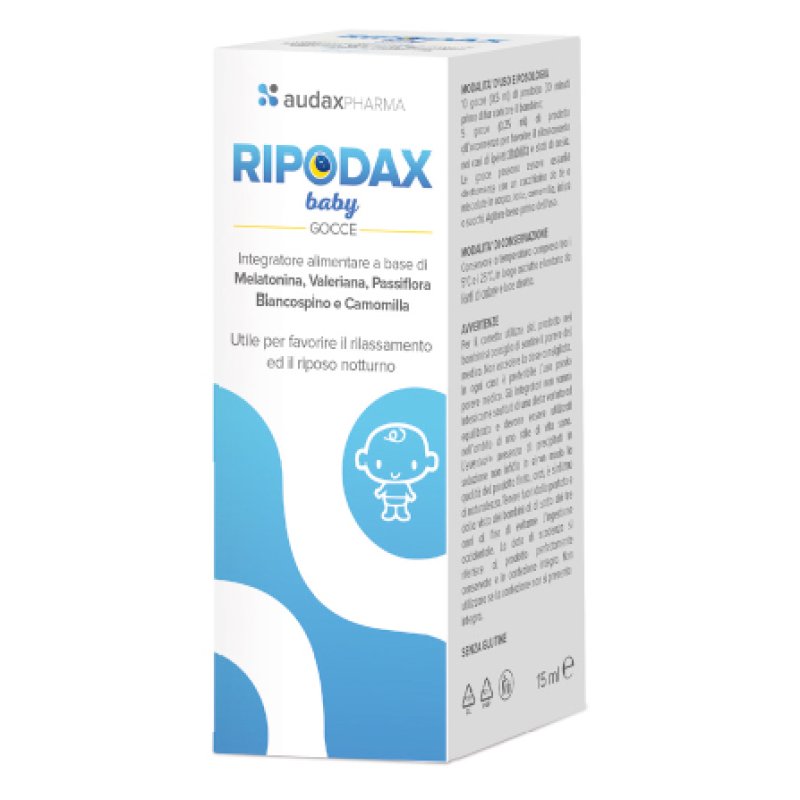 Ripodax Baby gocce 15 ml integratore Ripodax Baby gocce 15 ml integratore