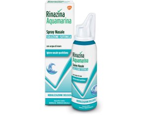 Rinazina Aquamarina Soluzione Isotonica Spray Nebulizzazione Delicata 100 Ml