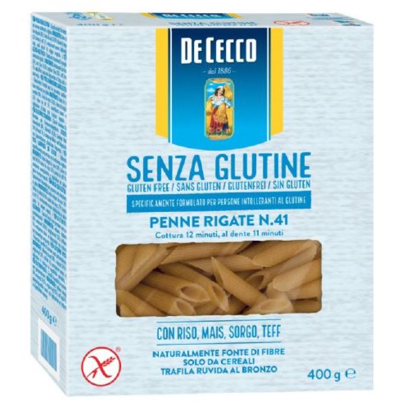 De Cecco Penne Rigate senza glutine N&deg;41 400 g