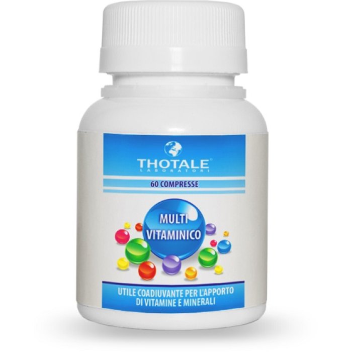 Budetta Pharma Thotale - Multivitaminico Integratore Vitamine e Minerali 60 Cps