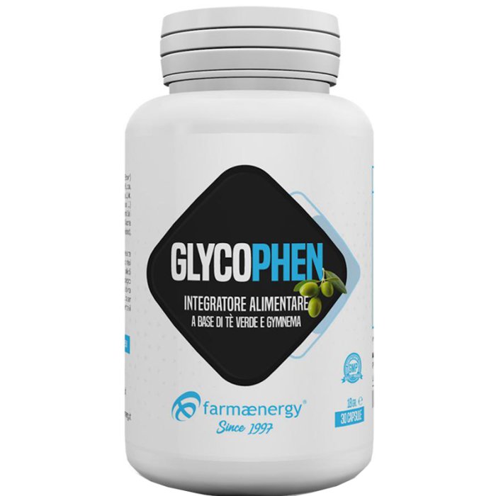 Glycophen 30 capsule - integratore con cromo e fitonutrienti per metabolismo degli zuccheri