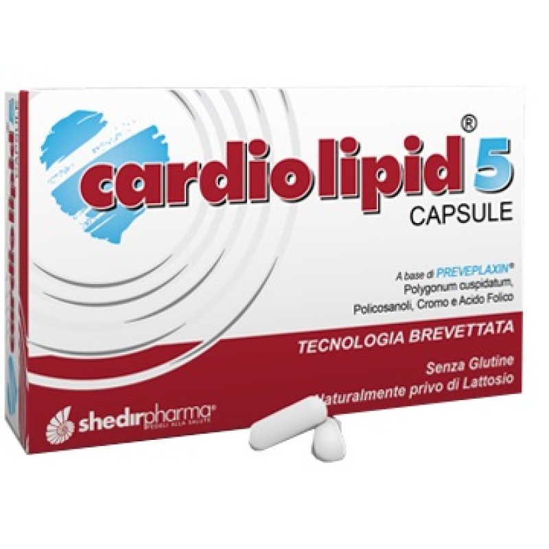 Cardiolipid 5 Integratore Controllo Colesterolo 30 capsule