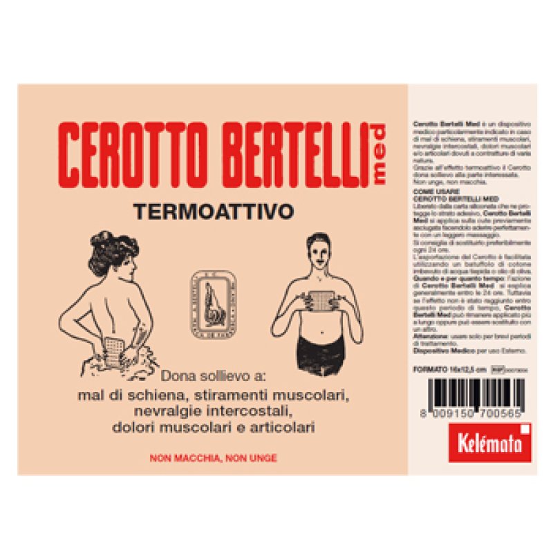 BERTELLI CEROTTO MED MEDIO BERTELLI CEROTTO MED MEDIO