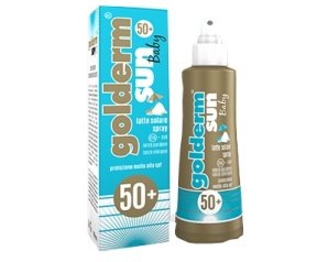 Shedir Pharma  Unipersonale Golderm Sun Baby Spf 50+ Spray 100 Ml