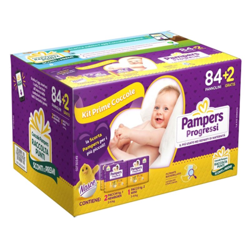 PAMPERS PROGRESSI TRIO POE86PZ PAMPERS PROGRESSI TRIO POE86PZ