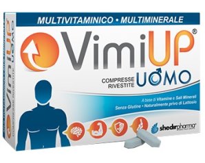 Vimi Up Uomo Integratore Multivitaminico per Uomo 30 Compresse per Energia e Benessere