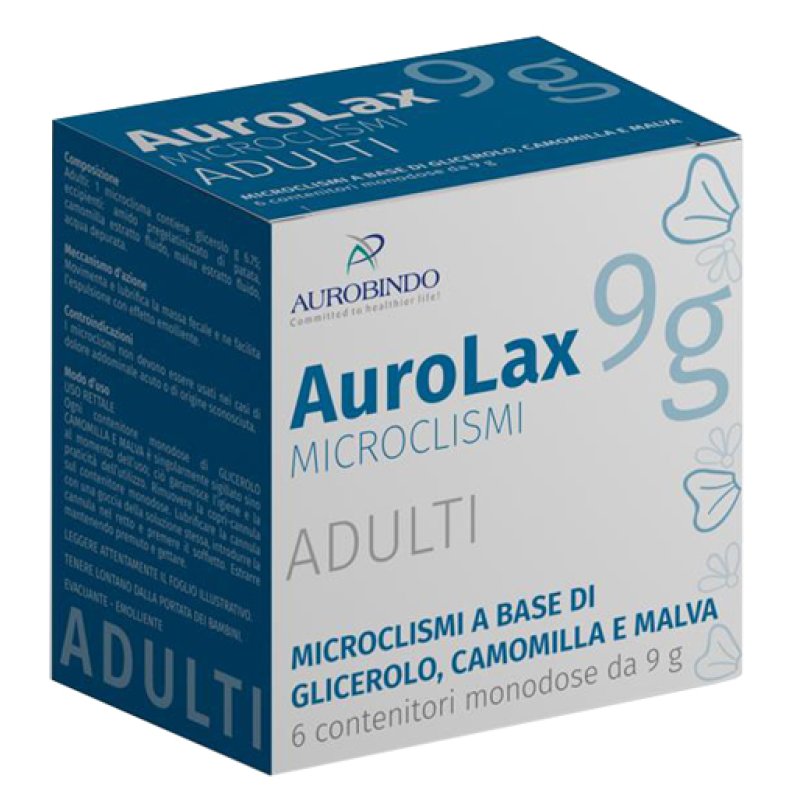 Aurolax Microclismi Adulti 6 pezzi