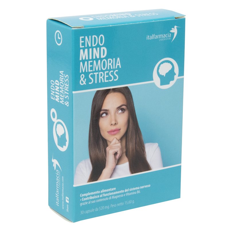 Endomind 30 capsule - integratore per benessere ciclo mestruale Endomind 30 capsule - integratore per benessere ciclo mestruale