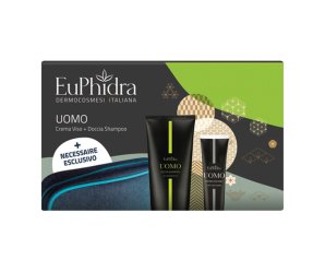 Euphidra Uomo Beauty Box 1 Doccia Shampoo + 1 Crema Viso Mat + 1 Beauty