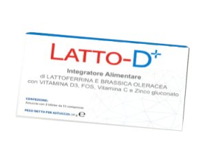 Latto D Plus integratore alimentare vitamina D per ossa e sistema immunitario 30 compresse cpr