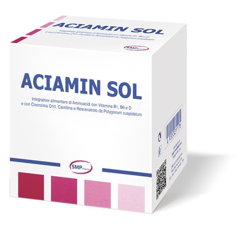 Aciamin Soluzione Orale 30 Buste – Integratore Aminoacidi Essenziali per Massa Muscolare e Recupero Aciamin Soluzione Orale 30 Buste – Integratore Aminoacidi Essenziali per Massa Muscolare e Recupero