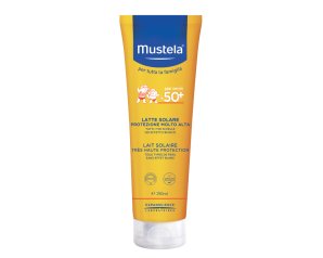 Mustela Trattamenti Delicati per Mamme e Bambini Protezione Solare SPF50+ Latte 250 ml