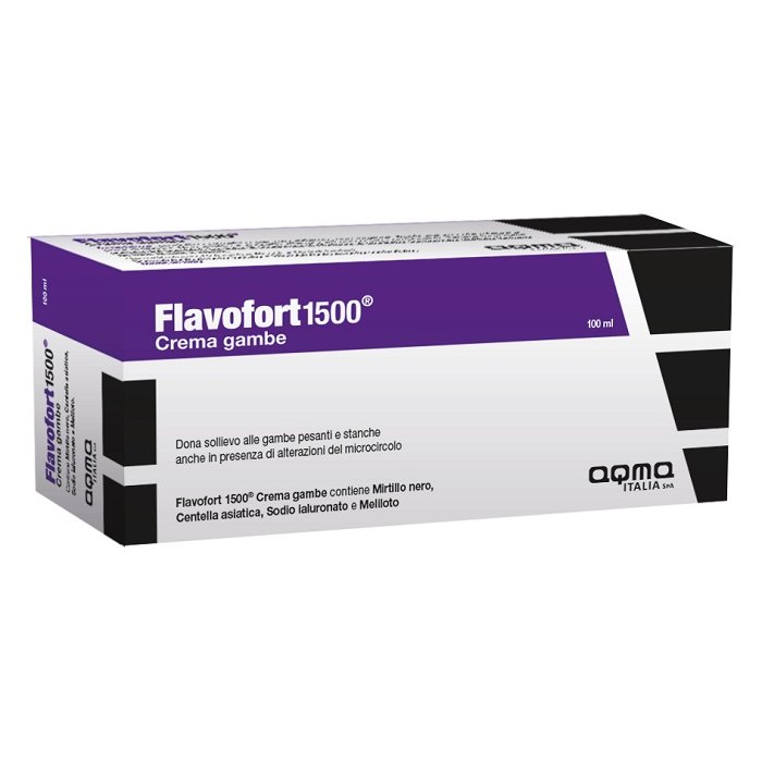 Flavofort 1500 Crema Gambe 150 ml &ndash; Sollievo per Gambe Pesanti e Stimolo della Circolazione