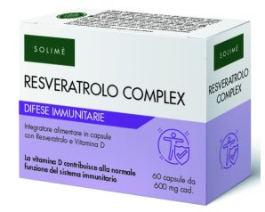 Resveratrolo Complex Integratore alimentare 60 Capsule