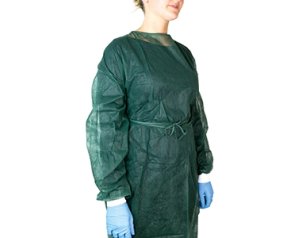 CAMICE Mono TNT.10pz Azzurro