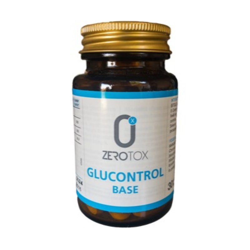 Zerotox Glucontrol Base 30 compresse - integratore per equilibrio glicemico Zerotox Glucontrol Base 30 compresse - integratore per equilibrio glicemico