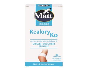 Matt Slimming - Kcalory KO Integratore Alimentare Metabolismo 30 Compresse