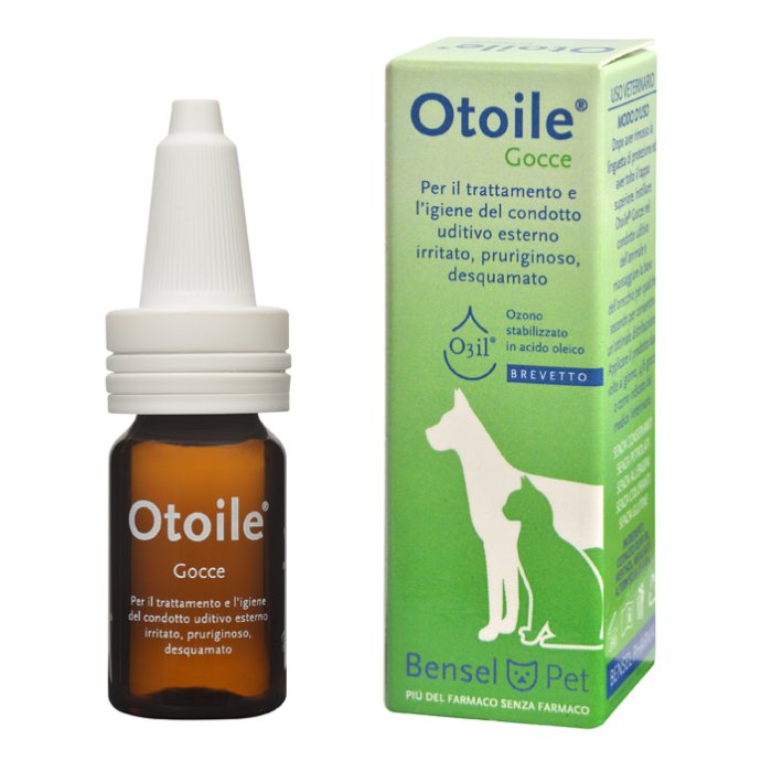 Bensel Pet Otoile Gocce 15ml - Trattamento e Igiene del Condotto Uditivo per Animali Bensel Pet Otoile Gocce 15ml - Trattamento e Igiene del Condotto Uditivo per Animali