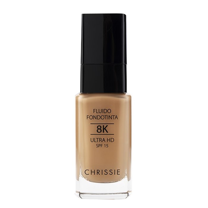Chrissie Fluido Fondotinta 8k Ultra HD Colore 103 SPF15 30 ml Chrissie Fluido Fondotinta 8k Ultra HD Colore 103 SPF15 30 ml