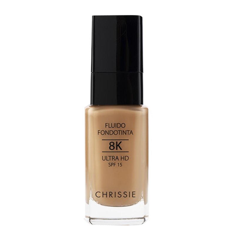 Chrissie Fluido Fondotinta 8k Ultra HD Colore 103 SPF15 30 ml Chrissie Fluido Fondotinta 8k Ultra HD Colore 103 SPF15 30 ml