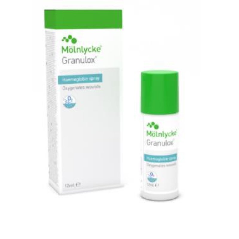 Granulox Medic spray emulsione 12 ml - spray per ferite croniche con emoglobina