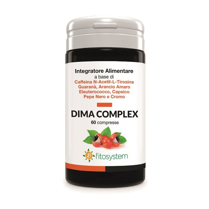 Dima Complex 60 Compresse Integratore Alimentare Dimagrante per Controllo del Peso e Metabolismo dei Grassi Dima Complex 60 Compresse Integratore Alimentare Dimagrante per Controllo del Peso e Metabolismo dei Grassi