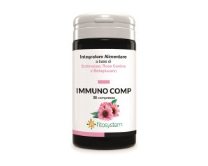 Immuno Comp Fitosystem - Integratore Alimentare per il Sostegno delle Difese Immunitarie 30 compresse