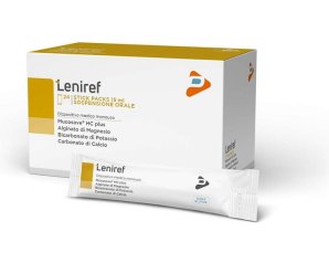 Leniref contro il reflusso gastro esofageo 24 Stick Pack x 15 ml