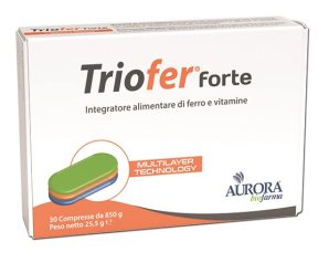 Triofer Forte Integratore Alimentare - 30 Compresse da 850 mg